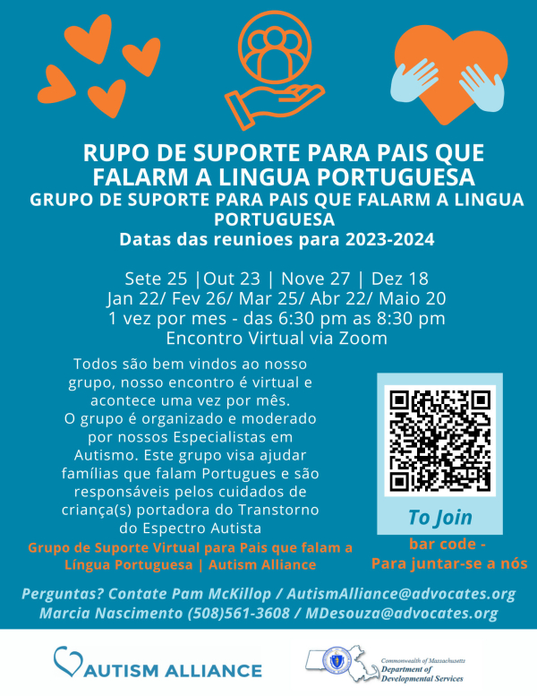 Portuguese Support Group 2023-2024 in Portuguese 